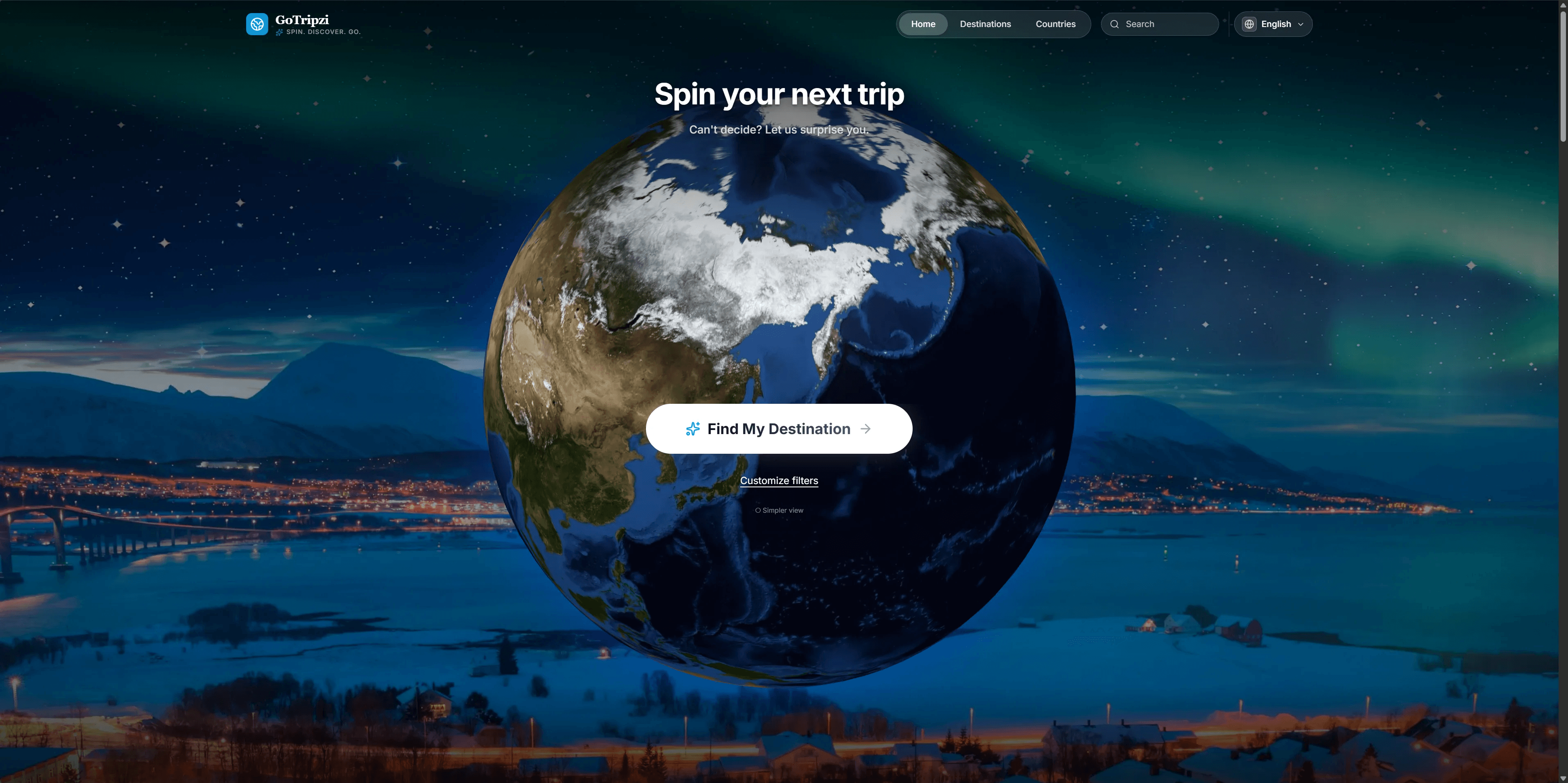 GoTripzi — multilingual travel discovery